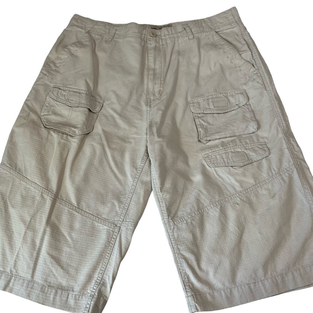 Banana Split USA‎ Men’s Shorts Sz 36 Cream Cotton Zip